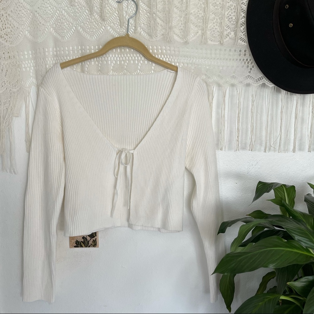 NWOT Cream Cardigan